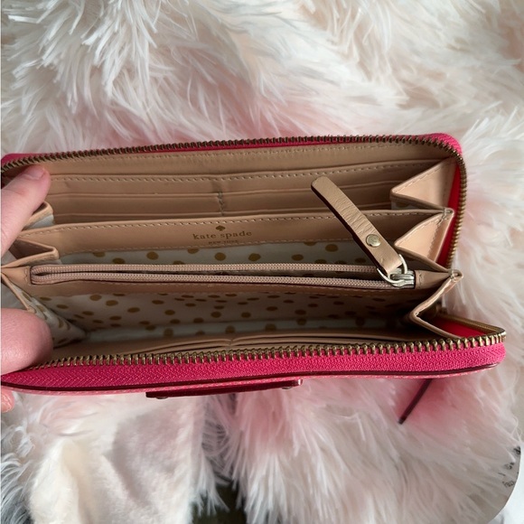 Kate Spade Pink Wallets with Glossy Finish - Picture 3 of 3